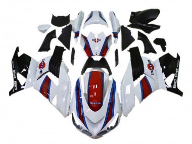 Carenados Moto Kawasaki ZX14R ZZR1400 2006-2011 - Blanco Rojo Azul Negro Martini Baratos