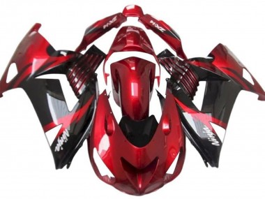 Carenados Moto Kawasaki ZX14R ZZR1400 2012-2024 - Rojo Negro Brillante Blanco Ninja Baratos