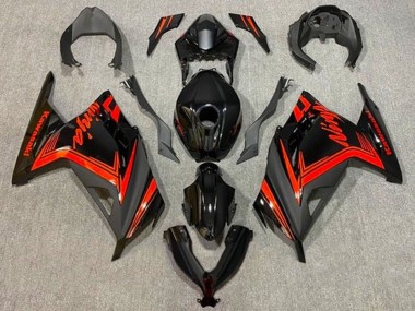 Carenados Moto Kawasaki EX300 2013-2024 - Negro Brillante Negro Mate Rojo Baratos