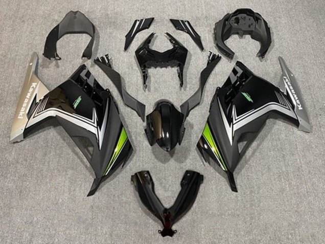 Carenados Moto Kawasaki EX300 2013-2024 - Negro Brillante Negro Mate Plata Verde Baratos