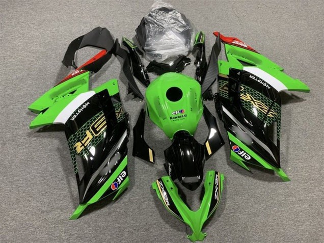 Carenados Moto Kawasaki EX300 2013-2024 - Verde Blanco Negro Rojo Elf Baratos