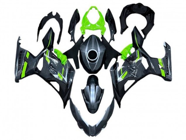 Carenados Moto Kawasaki Ninja 400 2018-2024 - Verde Gris Baratos