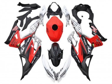 Carenados Moto Kawasaki Ninja 400 2018-2024 - Blanco Rojo Negro Baratos