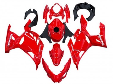 Carenados Moto Kawasaki Ninja 400 2018-2024 - Rojo Baratos