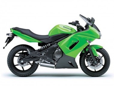 Carenados Moto Kawasaki Ninja 650 EX650 2006-2008 - Verde Negro Mate Baratos