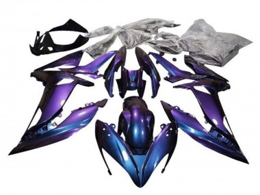 Carenados Moto Kawasaki Ninja 650 EX650 2017-2019 - Púrpura Azul Camaleón Baratos