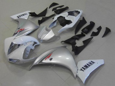 Carenados Moto Yamaha YZF R1 2012-2014 - Blanco Plata Baratos