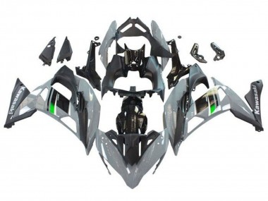 Carenados Moto Kawasaki Ninja 650 EX650 2017-2019 - Gris Negro Verde Baratos