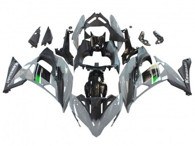 Carenados Moto Kawasaki Ninja 650 EX650 2017-2019 - Gris Negro Verde Baratos