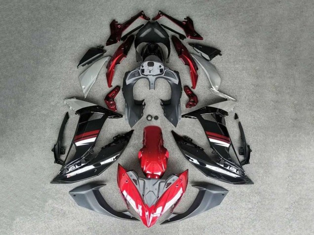 Carenados Moto Kawasaki Ninja 650 EX650 2017-2019 - Rojo Negro Blanco Baratos