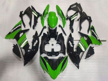 Carenados Moto Kawasaki Ninja 650 EX650 2017-2019 - Verde Negro Blanco Baratos