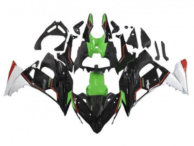 Carenados Moto Kawasaki Ninja 650 EX650 2017-2019 - Verde Negro Blanco Rojo Baratos