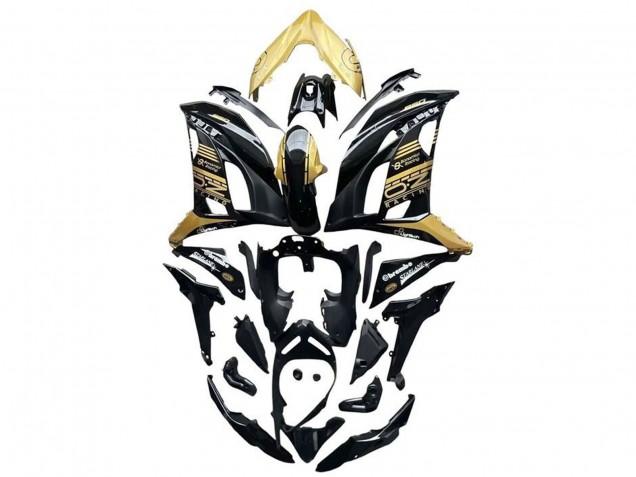 Carenados Moto Kawasaki Ninja 650 EX650 2017-2019 - Oro Negro Baratos