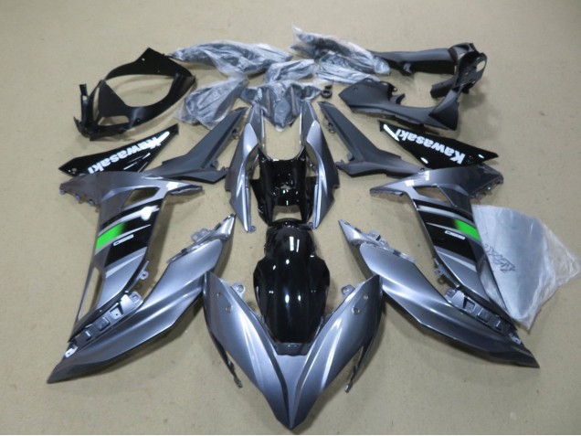 Carenados Moto Kawasaki Ninja 650 EX650 2017-2019 - Gris Brillante Verde Negro Blanco Baratos