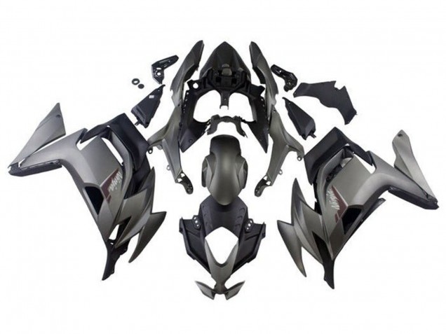 Carenados Moto Kawasaki Ninja 650 EX650 2020-2024 - Gris Mate Negro Mate Baratos