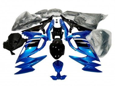 Carenados Moto Kawasaki Ninja 650 EX650 2020-2024 - Azul Blanco Negro Baratos