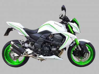 Carenados Moto Kawasaki Z1000 2007-2009 - Blanco Verde Baratos