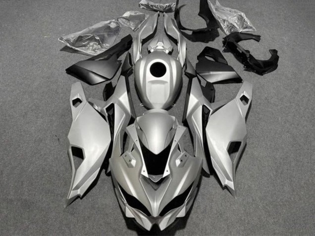 Carenados Moto Kawasaki ZX25R ZX-25R 2019-2025 - Plata Brillante Negro Mate Baratos