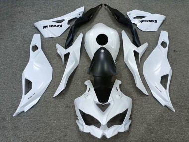 Carenados Moto Kawasaki ZX25R ZX-25R 2019-2025 - Blanco Negro Mate Baratos