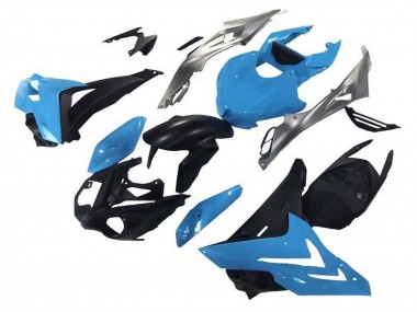 Carenados Moto BMW S1000R 2014-2016 - Azul Plata Negro Mate Baratos