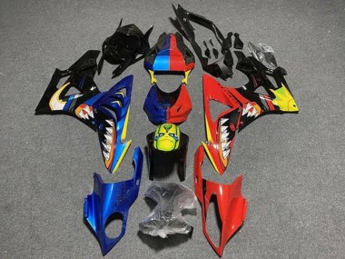 Carenados Moto BMW S1000RR 2009-2014 - Azul Rojo Amarillo Negro Tiburón Baratos