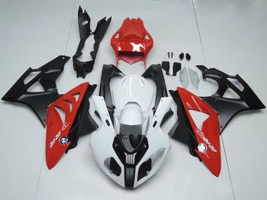 Carenados Moto BMW S1000RR 2009-2014 - Blanco Rojo Negro Mate Baratos