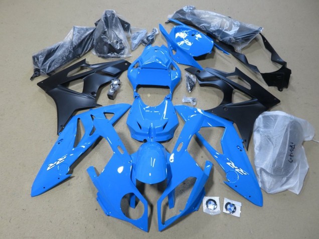 Carenado Moto BMW S1000RR 2009-2014 - Azul Negro Mate Baratos