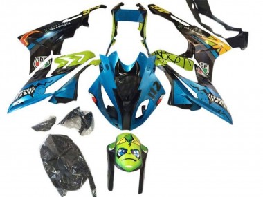 Carenados Moto BMW S1000RR 2015-2016 - Amarillo Azul Negro Tiburón Baratos