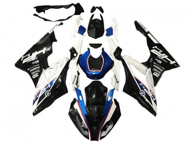 Carenados Moto BMW S1000RR 2015-2016 - Blanco Azul Negro Brillante HP Baratos