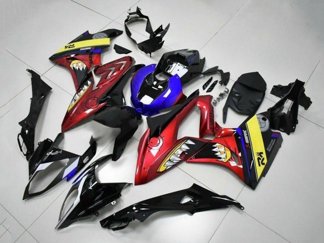 Carenados Moto BMW S1000RR 2015-2016 - Azul Rojo Amarillo Negro Tiburón Baratos