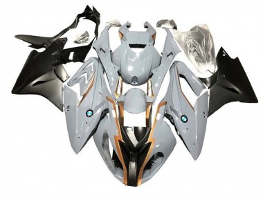 Carenados Moto BMW S1000RR 2015-2016 - Nardo Gris Oro Negro Mate Baratos