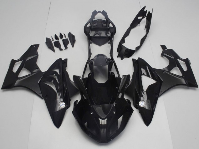 Carenados Moto BMW S1000RR 2017-2018 - Negro Brillante Negro Mate Baratos