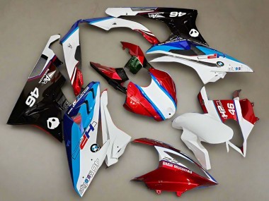 Carenados Moto BMW S1000RR 2019-2022 - Blanco Rojo Azul HP Baratos