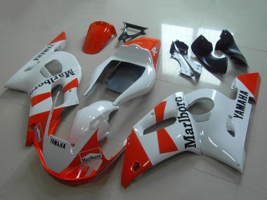 Carenados Moto Yamaha YZF R6 1998-2002 - Blanco Rojo Marlboro Baratos