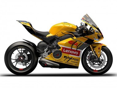 Carenados Moto Ducati Panigale V4 V4S 2022-2024 - Amarillo Rojo Lenovo Baratos