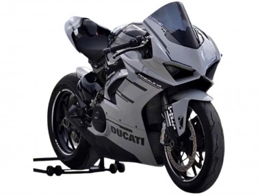 Carenados Moto Ducati Panigale V4 V4S 2018-2019 - Gris Negro Baratos
