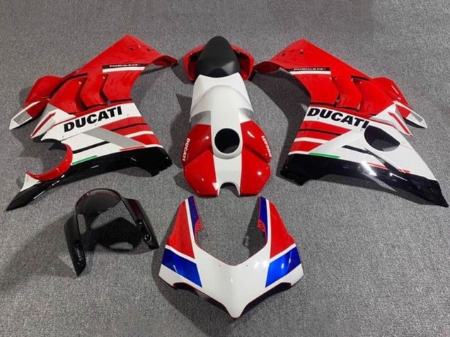 Carenados Moto Ducati Panigale V4 V4S 2020-2021 - Blanco Rojo Azul Negro Brillante Baratos