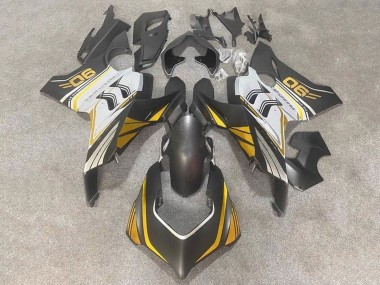 Carenados Moto Ducati Panigale V4 V4S 2020-2021 - Blanco Oro Negro Mate Baratos