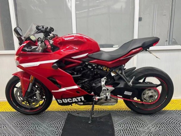 Carenados Moto Ducati Supersport 939/939S 2017-2022 - Rojo Negro Blanco Raya Baratos