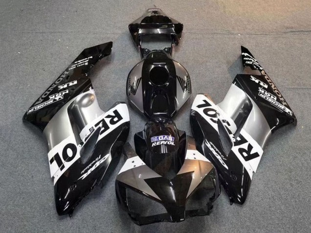 Carenado Moto Honda CBR1000RR 2004-2005 - Plata Blanco Negro Brillante Repsol Baratos