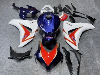 Carenados Moto Honda CBR1000RR 2008-2011 - Blanco Rojo Azul Oscuro Oro HRC Baratos