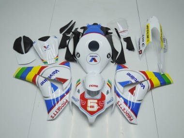 Carenados Moto Honda CBR1000RR 2008-2011 - Blanco Azul Rojo ValvoLínea RuedaColores Baratos