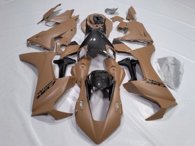 Carenados Moto Honda CBR1000RR 2017-2023 - Brown Negro Falso FibraCarbono Baratos