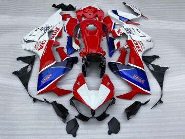 Carenados Moto Honda CBR1000RR 2017-2023 - Blanco Rojo Azul HRC Baratos
