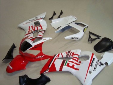 Carenados Moto Yamaha YZF R6 1998-2002 - Blanco Rojo Fiat Motul Michelin Baratos