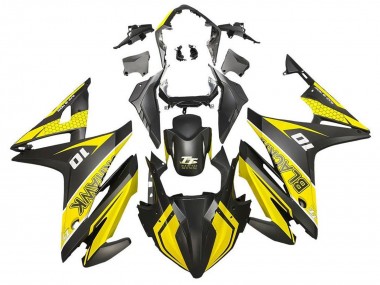 Carenados Moto Honda CBR500R 2016-2018 - Amarillo Negro Mate Baratos