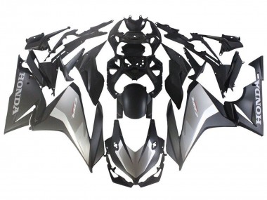 Carenados Moto Honda CBR500R 2019-2021 - Plata Negro Mate Baratos