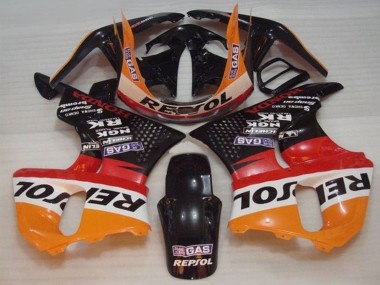 Carenados Moto Honda CBR900RR 893 1996-1997 - Naranja Blanco Rojo Negro Brillante Repsol Baratos
