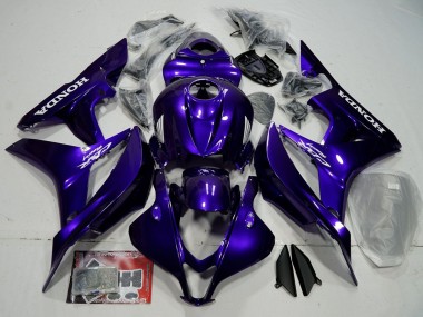 Carenado Moto Honda CBR600RR 2007-2008 - Azul Negro Brillante Baratos