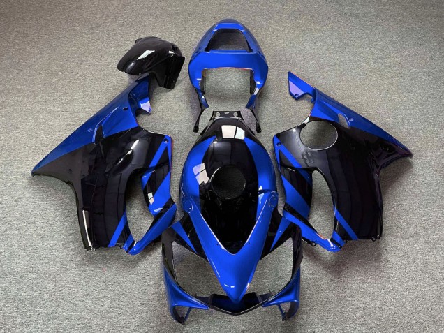 Carenados Moto Honda CBR600 F4i 2001-2003 - Azul Negro Brillante Baratos